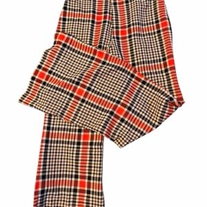 Free people Jules plaid flair pants